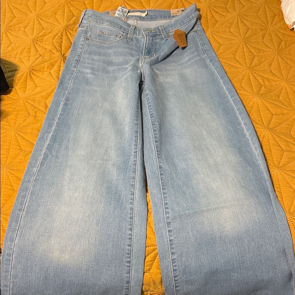 Levi's Light Blue Flare Jeans
